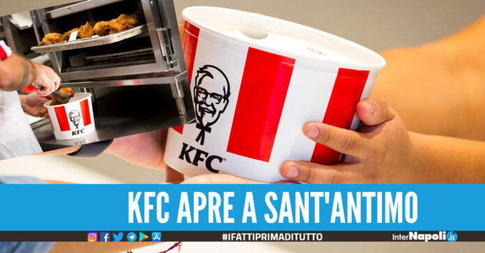 Buona notizia per i golosi di pollo fritto, Kfc apre anche a Sant’Antimo 66 posti di lavoro a disposizione
