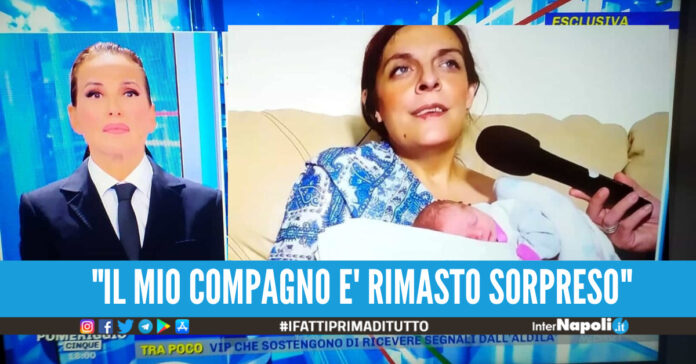 Caserta. Mamma all'improvviso, il racconto di Emanuela a Pomeriggio 5 Non sapevo di essere incinta