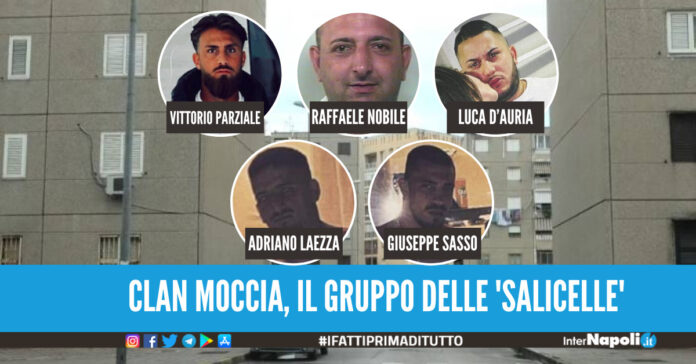 Clan Moccia, sgominato il gruppo del rione Salicelle affari con droga e armi