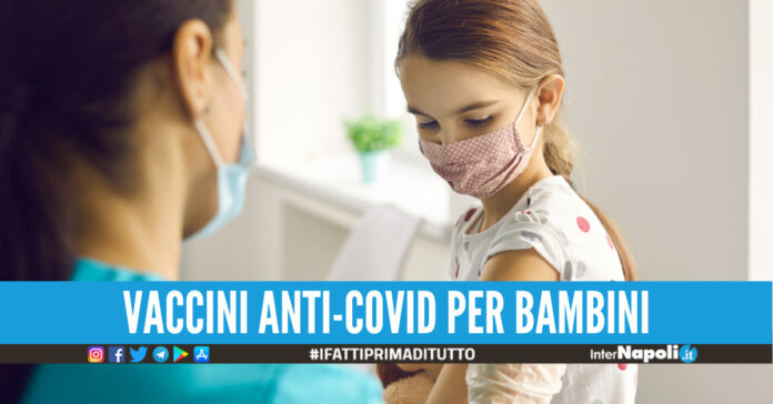 Anche i bambini saranno vaccinati contro il covid