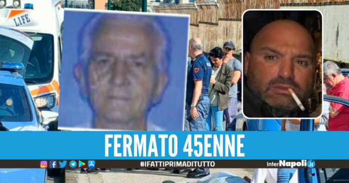 Antonio Spinetti (foto Cronache di Napoli), il fermato Francesco Ioia