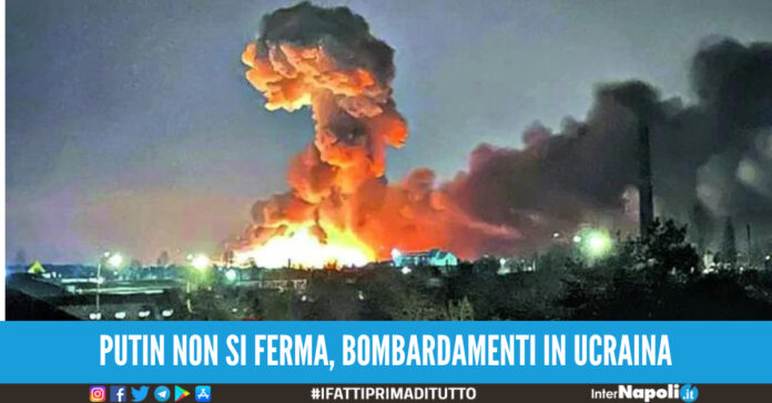 bombardamenti in Ucraina