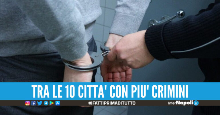 Indice criminalità 2022: Napoli al primo posto per scippi, Milano per furti