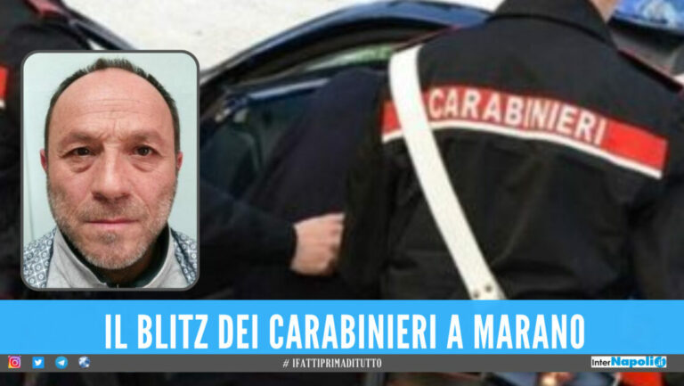 Blitz a Marano, catturato dai carabinieri Marzocchi latitante del clan Polverino