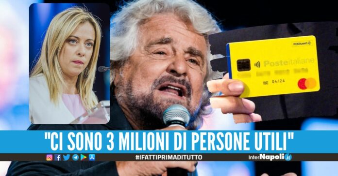 Beppe Grillo difende il Reddito: 