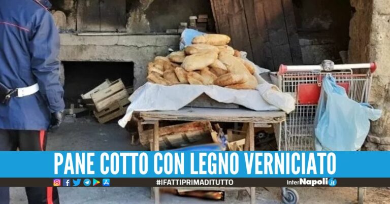Distrutti 50 kg di pane al 'veleno' nel Napoletano, blitz nel forno illegale