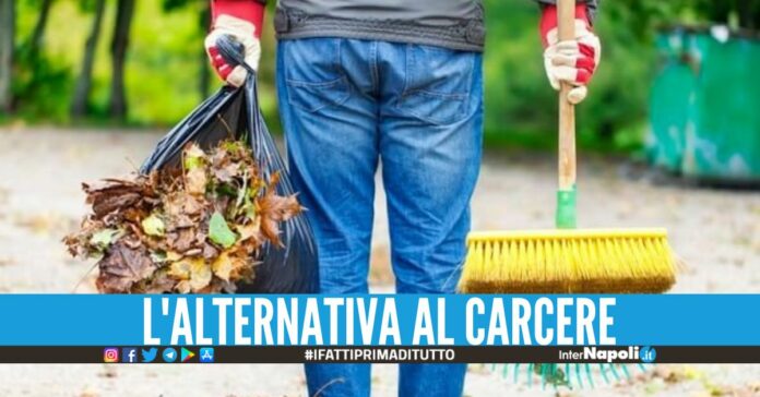 Accordo tra Comune di Napoli e Ministero, lavori di pubblica utilità per i detenuti