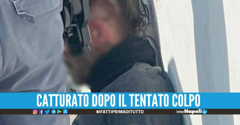 Colpi di pistola esplosi ad Afragola, carabiniere sventa la rapina in tabaccheria