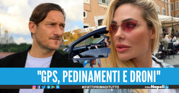 l'investigatore privato ingaggiato da Ilary per spiare Totti rivela le cifre