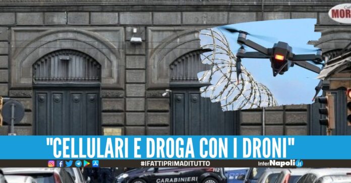 Cocaina e smartphone nel carcere di Poggioreale, scoperti grazie ai cani