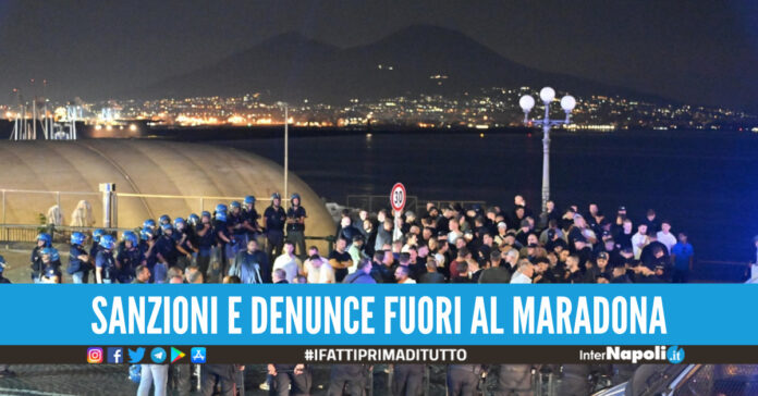 Foto scontri Napoli-Ajax, repertorio