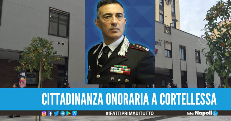 Giugliano, cittadinanza onoraria per il Generale dei Carabinieri Luigi Cortellessa