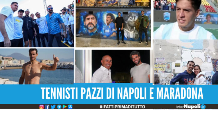 Il mito di Maradona, pizze e clima estivo. Tennisti pazzi di Napoli Questa città è meravigliosa