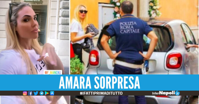 Ilary Blasi, foto sulla destra Settimanale 'Chi'