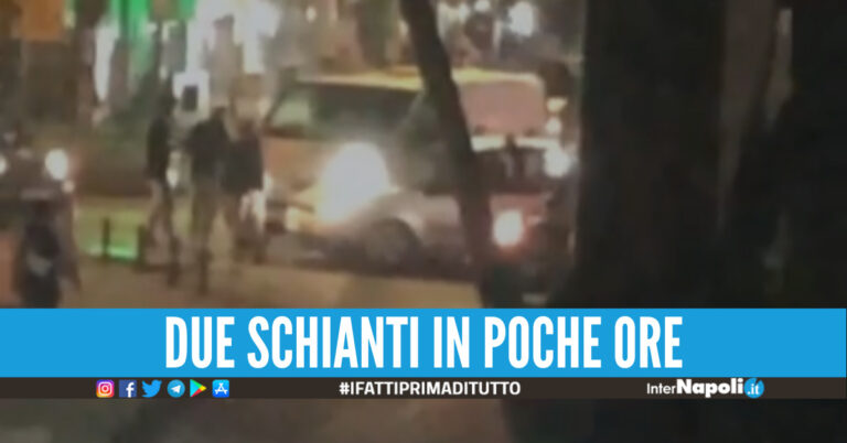 Incidente sul Corso Umberto a Marano