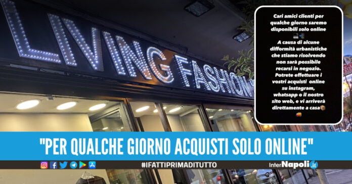 Living, il post su Instagram