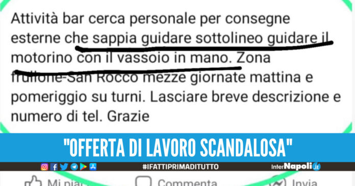 Offerta di lavoro a Napoli