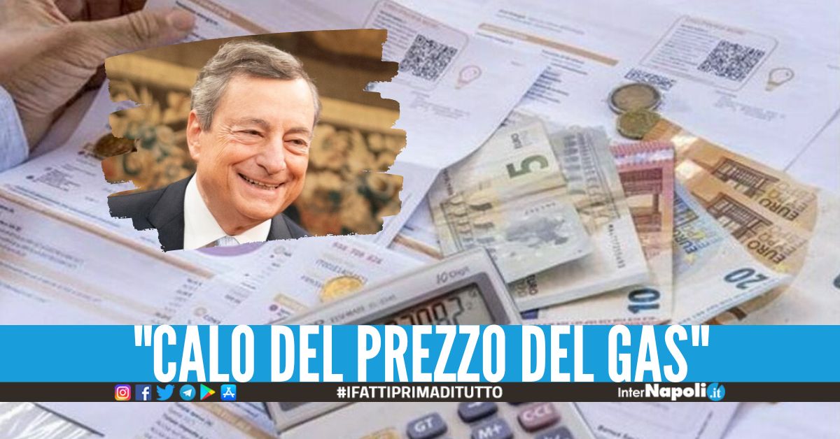 "Presto bollette più basse", l'annuncio di Draghi prima dell'addio a Palazzo Chigi