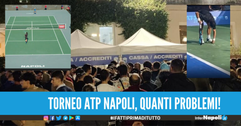 Tennis Napoli Cup è un disastro campi umidi, partite rinviate e polemica su prezzi e rimborsi