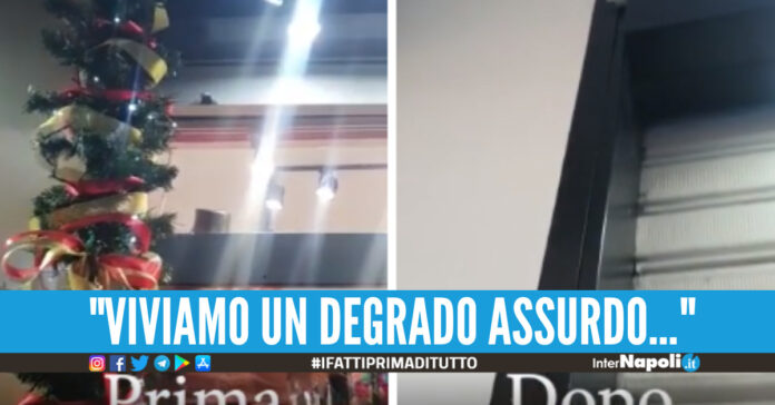 Addobbi natalizi rubati a Casoria