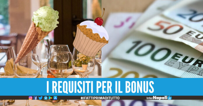 Bonus ristoranti, pasticcerie e gelaterie come ottenere il contributo