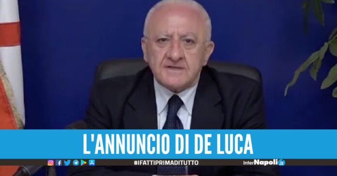 Concorso Regione Campania, De Luca annuncia «Diecimila posti a tempo indeterminato»