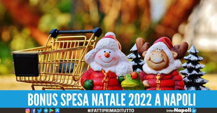 Bonus spesa Natale 2022 a Napoli