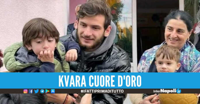 Kvaratskhelia foto e autografi