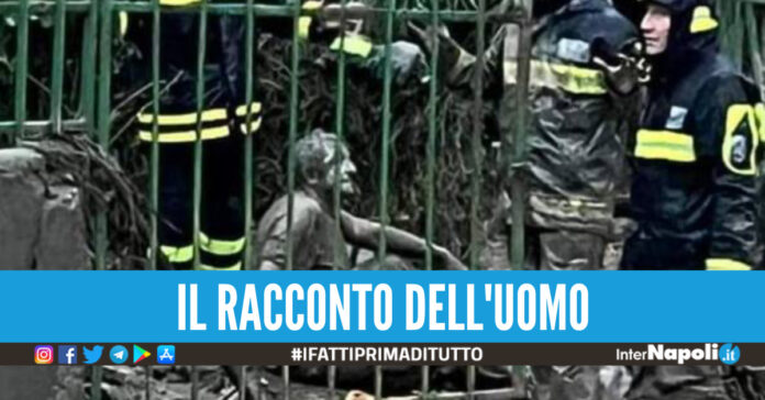 Giovan Giuseppe, l'uomo salvato dal fango a Ischia: 