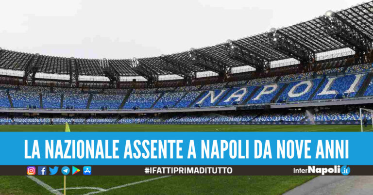 La Nazionale torna a Napoli: si giocherà al “Maradona” il match tra Italia e Inghilterra