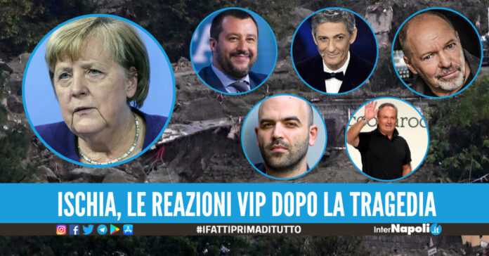 Ischia reazioni vip