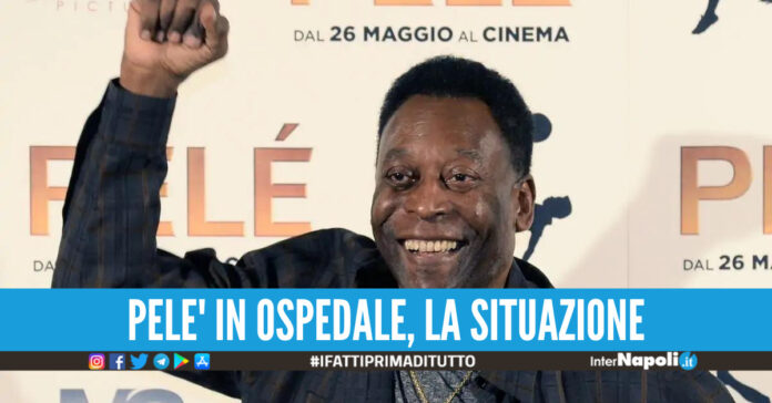 Pelè ricoverato