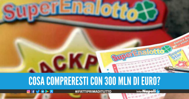 SuperEnalotto: il jackpot raggiunge la storica cifra di oltre 300 milioni di euro