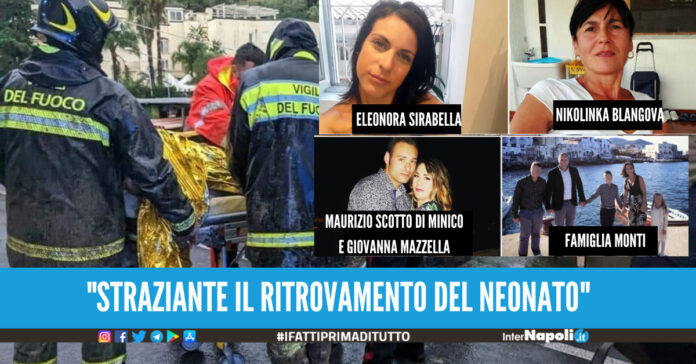 Due famiglie cancellate dalla frana a Casamicciola, genitori e figli sotto il fango: 7 vittime e 5 dispersi
