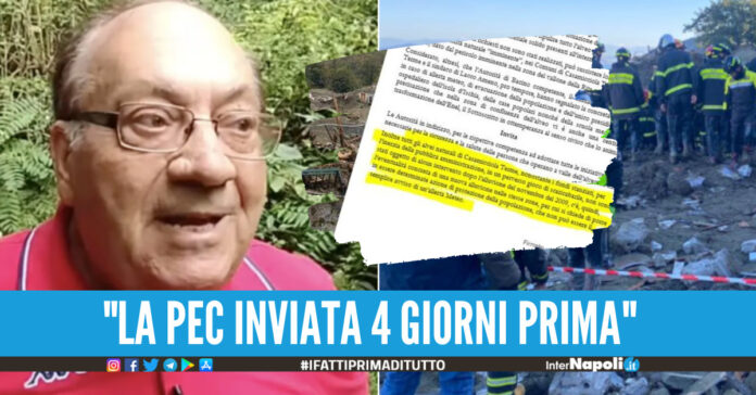 Ischia, l'allarme 4 giorni prima della frana dell'ex sindaco di Casamicciola: 