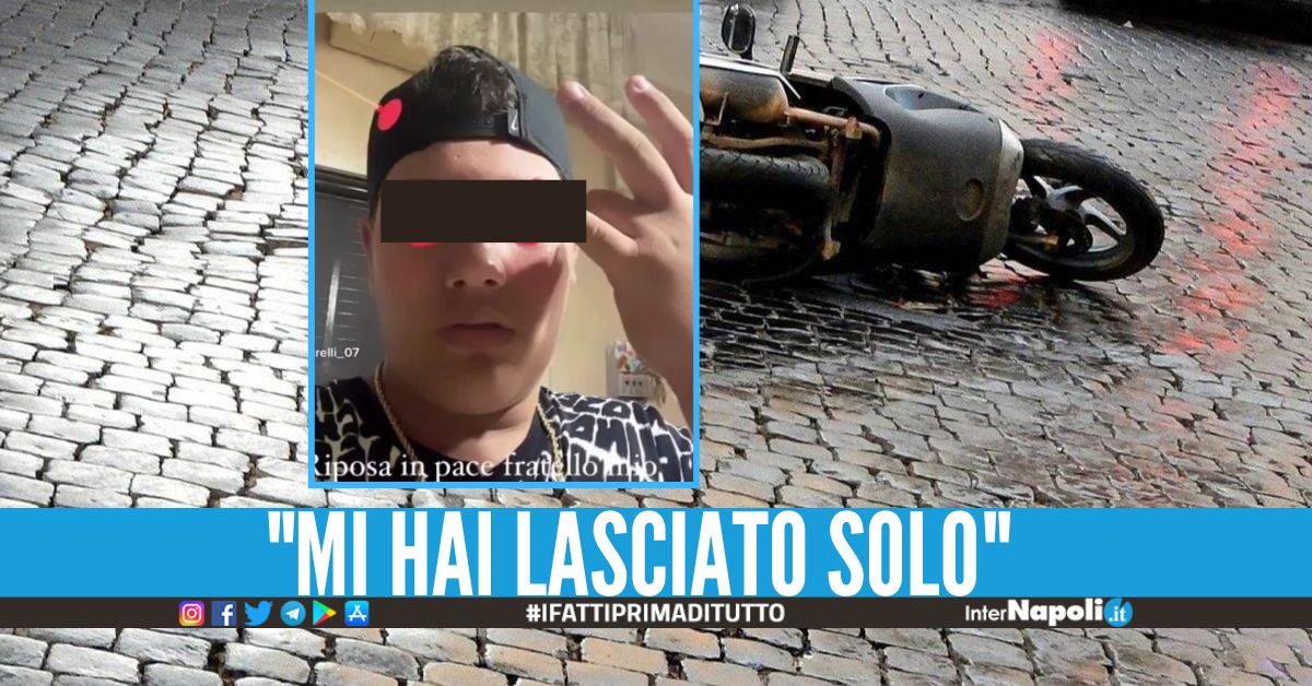 Pasquale Muore Nell'incidente A Pozzuoli, Le Dediche Per Il 15enne