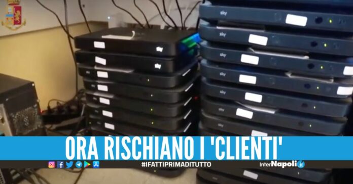 Blitz contro il 'clan del pezzotto' Sky e Dazn, scoperta un'altra centrale