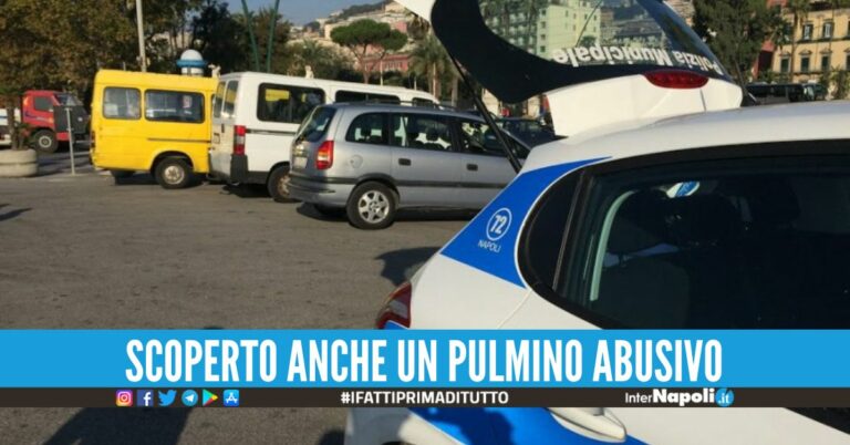 Bimbi come sardine negli scuolabus, multati 4 conducenti a Napoli