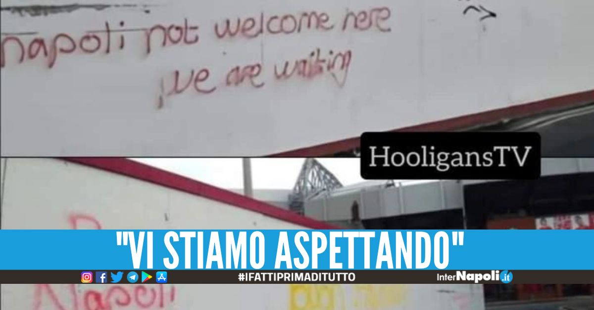 "Voi non siete i benvenuti qui", la minacce ai tifosi del Napoli a Liverpool