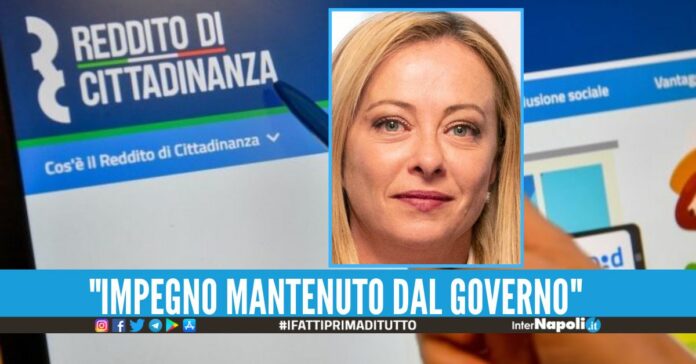 Meloni smonta il Reddito di Cittadinanza, la decisione del Ministero sui navigator