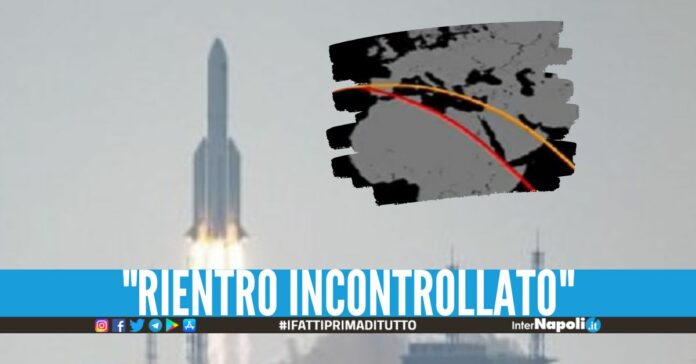 Razzo cinese in caduta, scatta la riunione della Protezione Civile