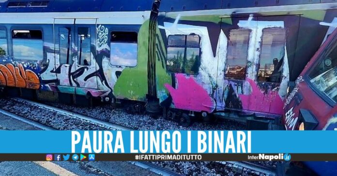 Treno della Circumvesuviana deraglia, stop alla tratta tra 2 stazioni