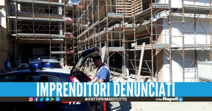 Lavoratori in 'nero' tra Afragola e Grumo Nevano, scattano i sequestri