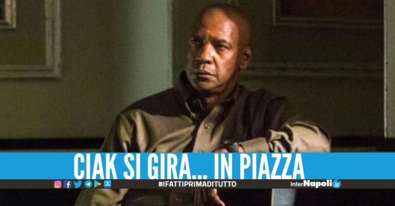Denzel Washington arriva a Napoli, scelti i giorni delle riprese del nuovo film
