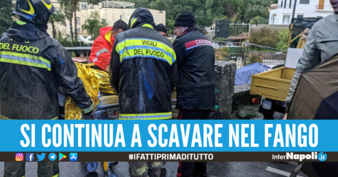 Frana Ischia, foto ANSA