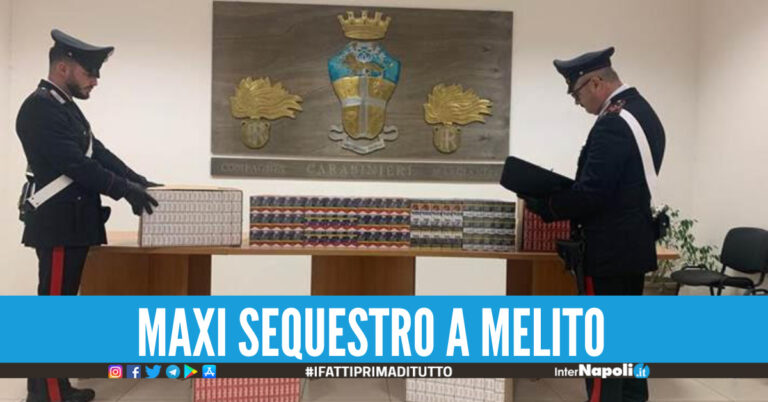 Furgone sospetto a Melito, scatta la perquisizione dei carabinieri due arresti dopo la scoperta del carico