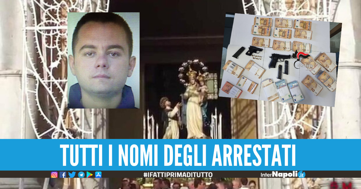 Inchino della Madonna davanti al boss, 25 arresti nel clan in provincia di Napoli