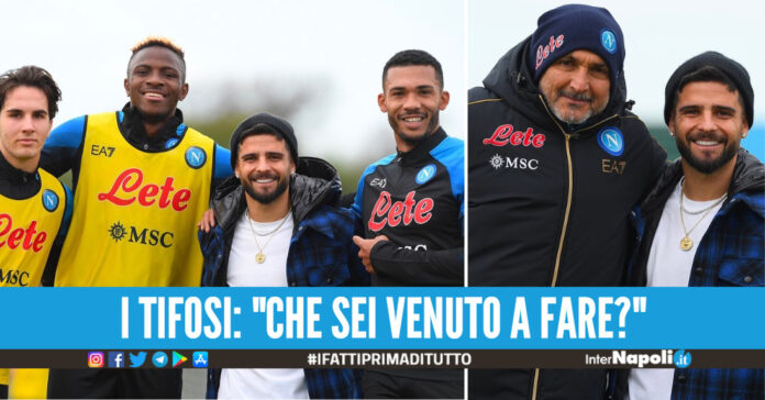 Insigne torna a Napoli, visita a sorpresa a Spalletti e gli ex compagni