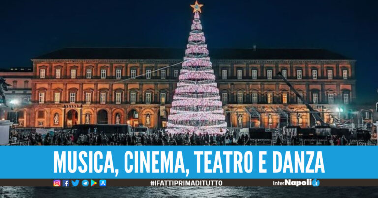 La magia del Natale a Napoli, 250 eventi dall’8 al 31 dicembre in città: l’elenco