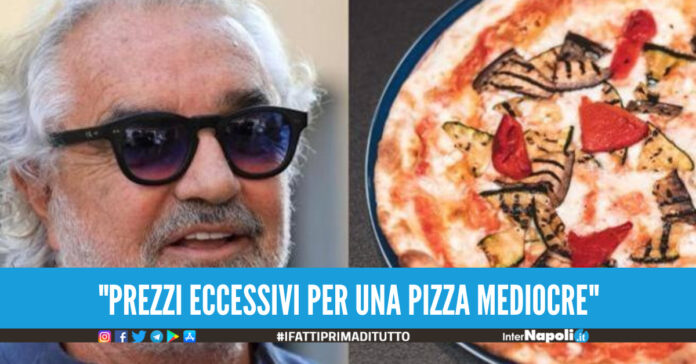 La pizza di Briatore bocciata dai critici Qualità mediocre e prodotti scadenti